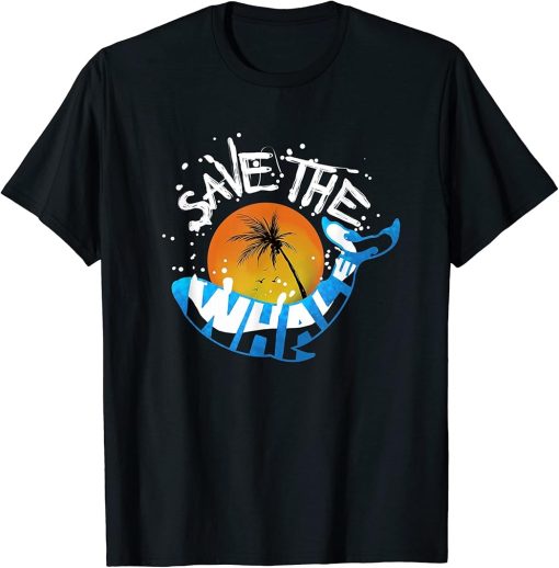 Save The Whales Orca And Killer Whale T-Shirt